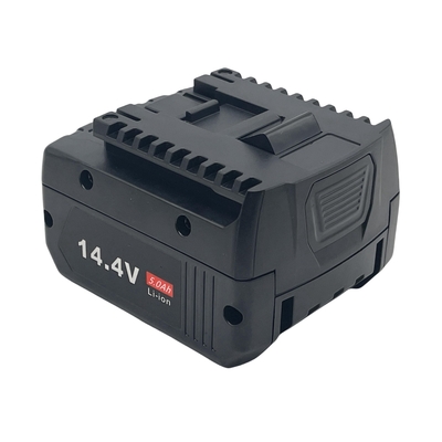 DC Charging Interface 14.4V Power Tools Battery for Bosch 5ah Lithium Ion Batteries